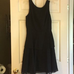 WHBM Black tank dress